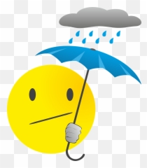 Smiley Emoticon Rain - Umbrella Good Morning Rainy Day Emoji,Rain Emoji