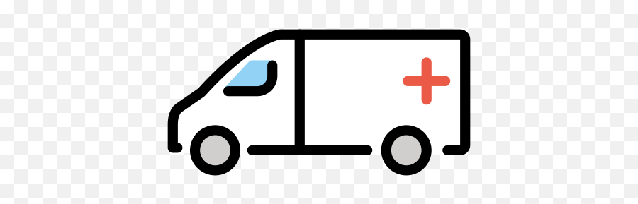 Ambulancia Emoji - Krankenwagen Clipart,Aacii Emojis