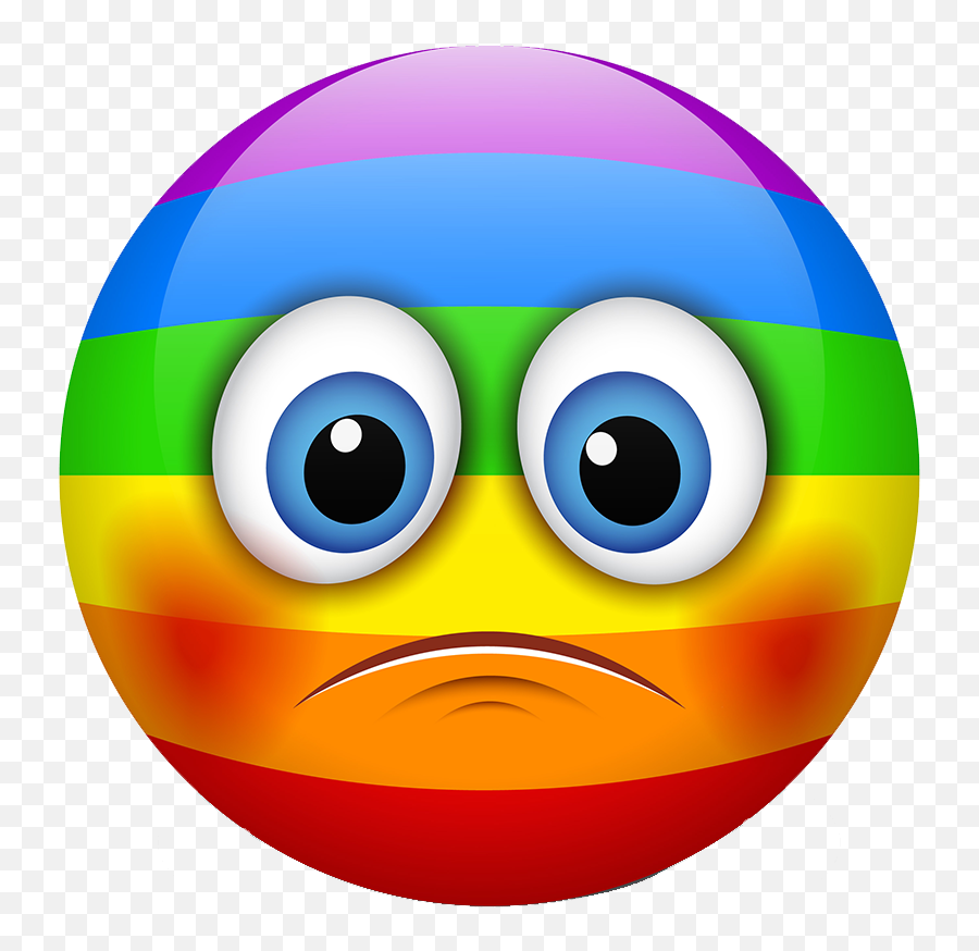 Rainbow Smileys Stickers By Pallavi Kalyanam Emoji,Waze Emoticons