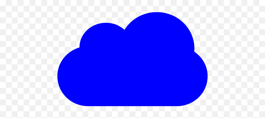 Blue Cloud 4 Icon - Museum Frieder Burda Emoji,Cloud Umbrella Hearts Emoticons