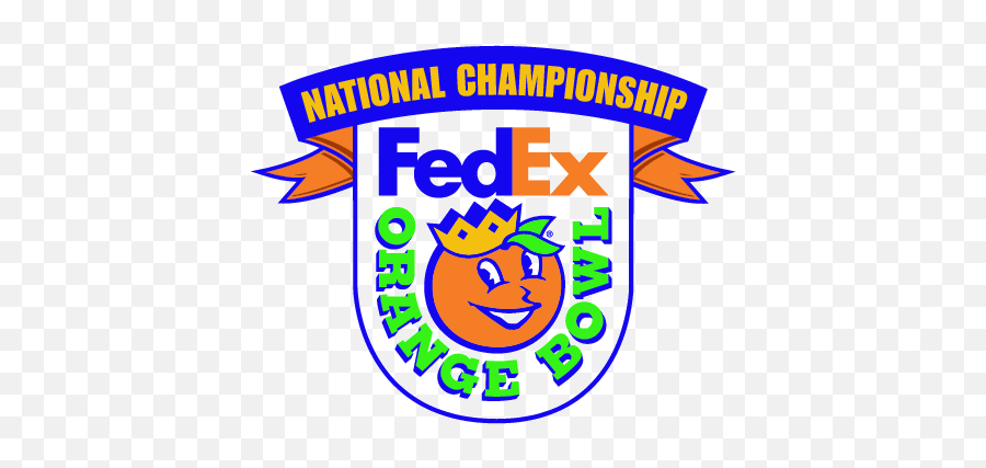 Download Fedex Orange Bowl Logo Png - Happy Emoji,Emoticon With Bowl Images