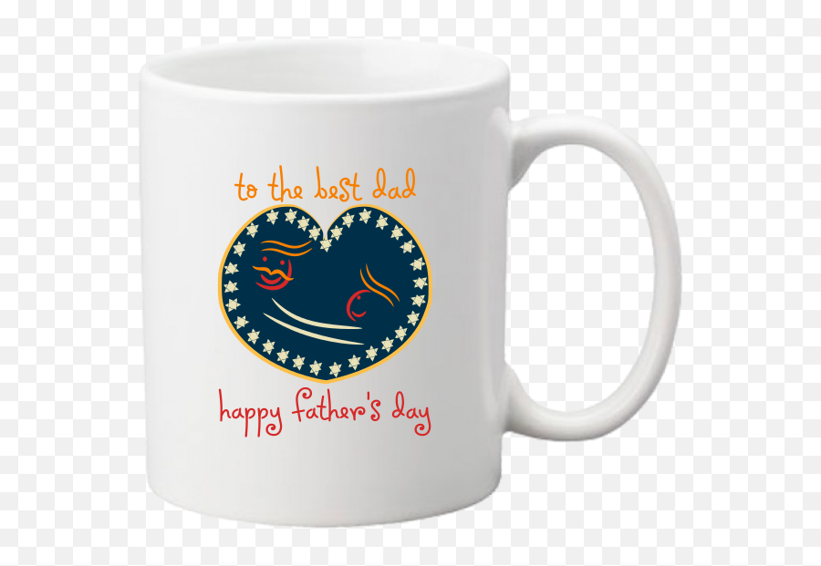 To The Best Dad Fatheru0027s Day Coffee Mug U2013 Mysayin Fresh - Keep Calm I M A Student Midwife Emoji,Fathers Day Emoticon