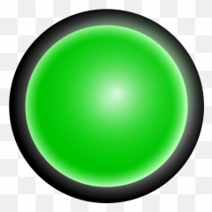 Clipart Green Light - Green Circle Light Clipart Emoji,Green Light Animated Emoticon