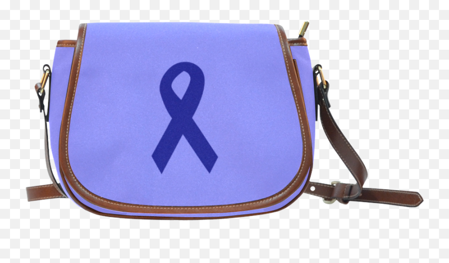 Dark Blue Ribbon Saddle Baglarge Model 1649 Id D373995 - Mizo Bag Emoji,Messenger Rose Emoticon