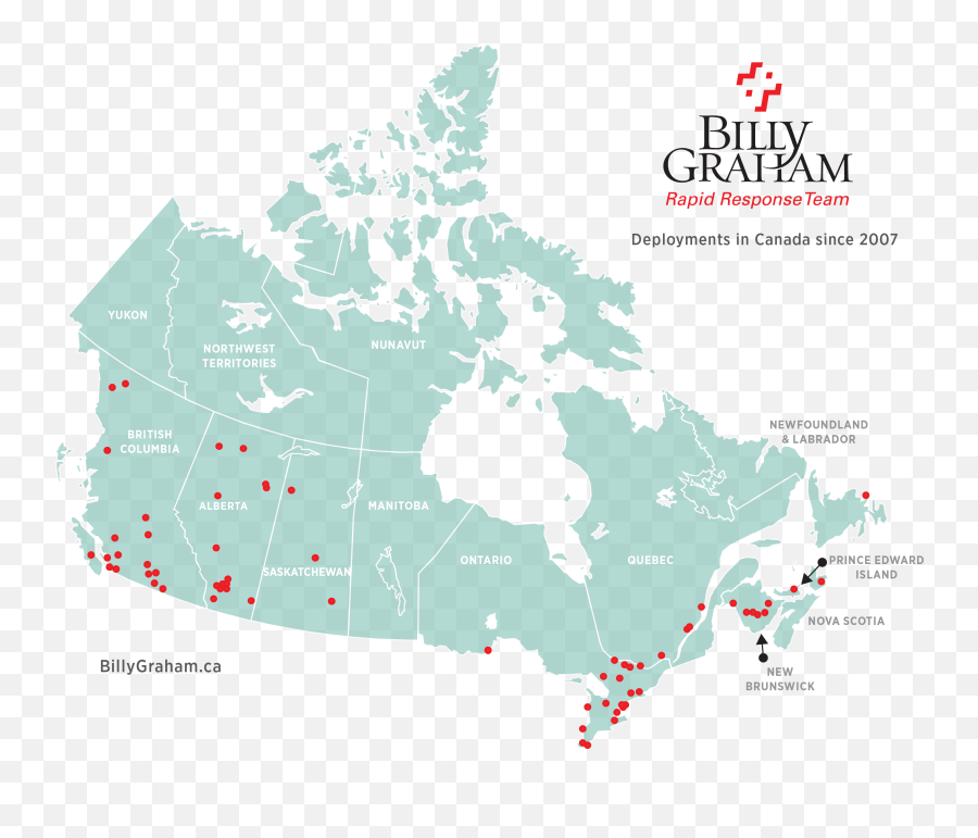 Billy Graham Evangelistic Association - Religious Groups In Canada Map Emoji,Billy Graham Emotions