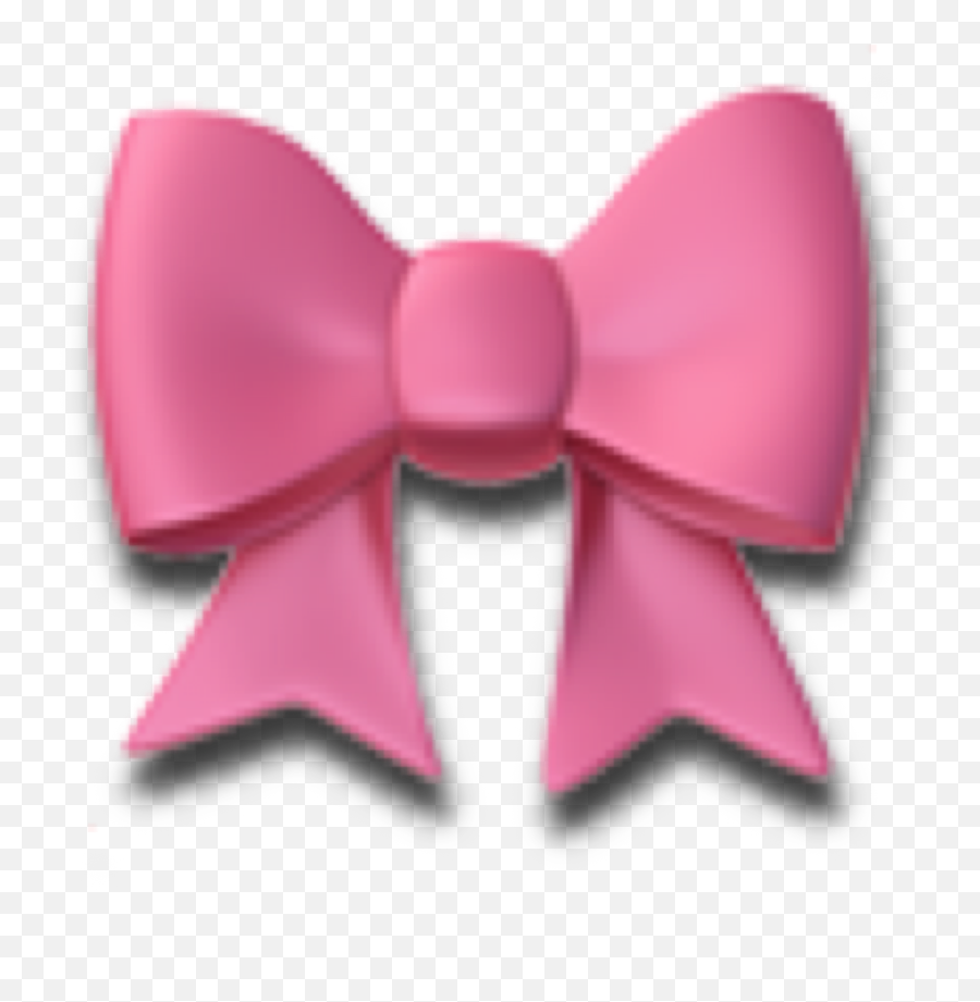Bow Pinkbow Pinkemoji Emoji Emojibow - Bow,Bow Emoji Transparent