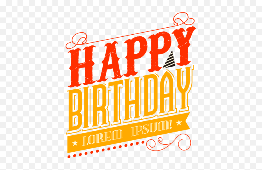 Happy Birthday Text Png Photo Png Svg - Language Emoji,Happy Birthday Emoji Texting
