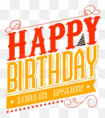Happy Birthday Text Png Photo Png Svg - Language Emoji,Happy Birthday Emoji Texting