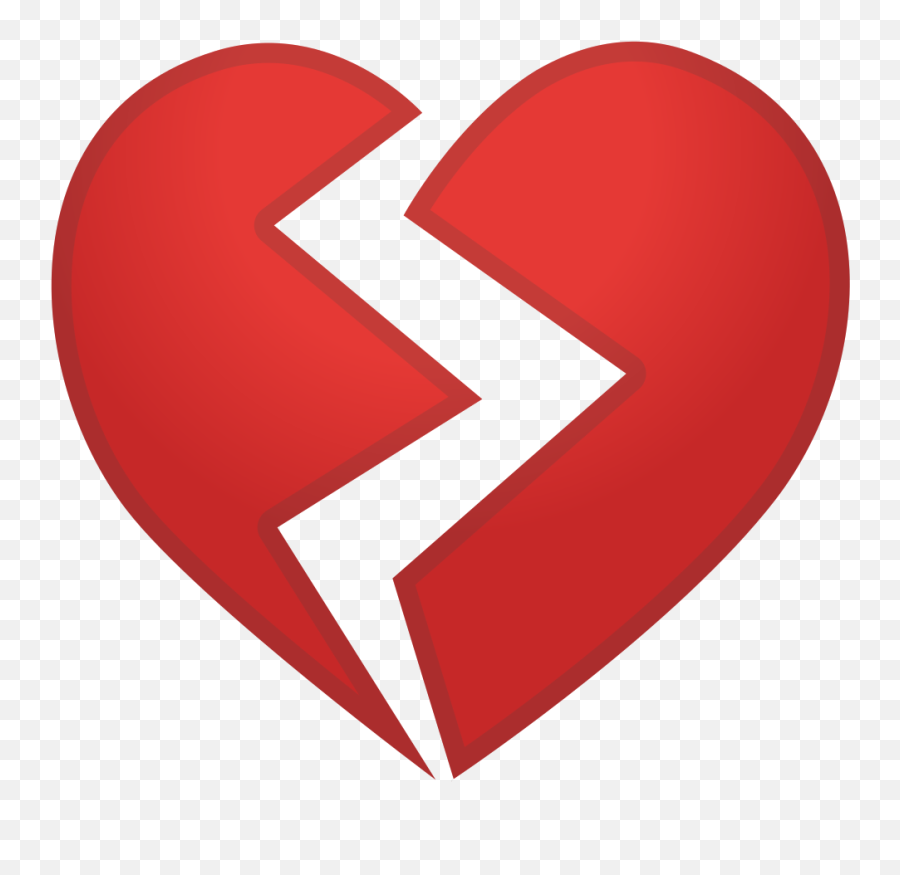 Download Heart Broken Love Emoticon Emoji Free Clipart Hq - Heart Break Emoji Transparent Background,Free Angry Emoticon Clipart