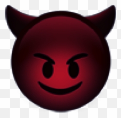 The Most Edited - All Black Emoji Devil,Devle Emojis