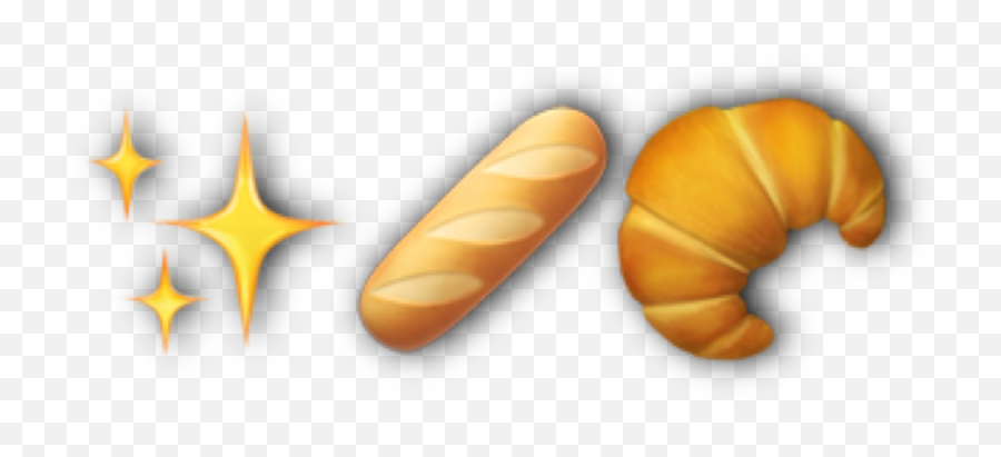 Nichmeme Emoji Emojicombo Bread Sticker - Horizontal,C Emoji