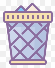 Full Trash Icon In Cute Color Style - Air Filter 20 X 30 X 1 Emoji,Whatsapp Emojis Trash