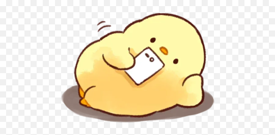 Soft And Cute Chick 2 Whatsapp Stickers - Stickers Cloud Soft And Cute Chick Emoji,Chick Emoji