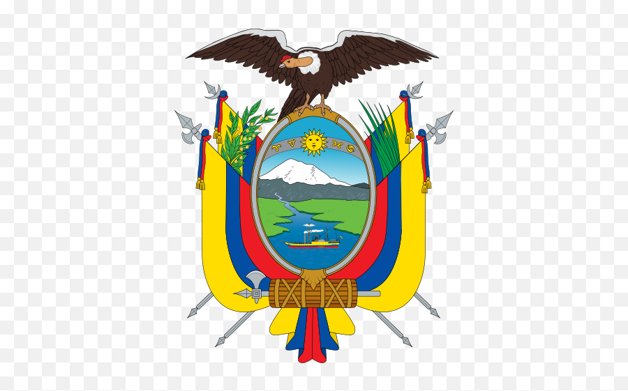 National - Ecuador Coat Of Arms Png Emoji,Bald Eagle Emoji
