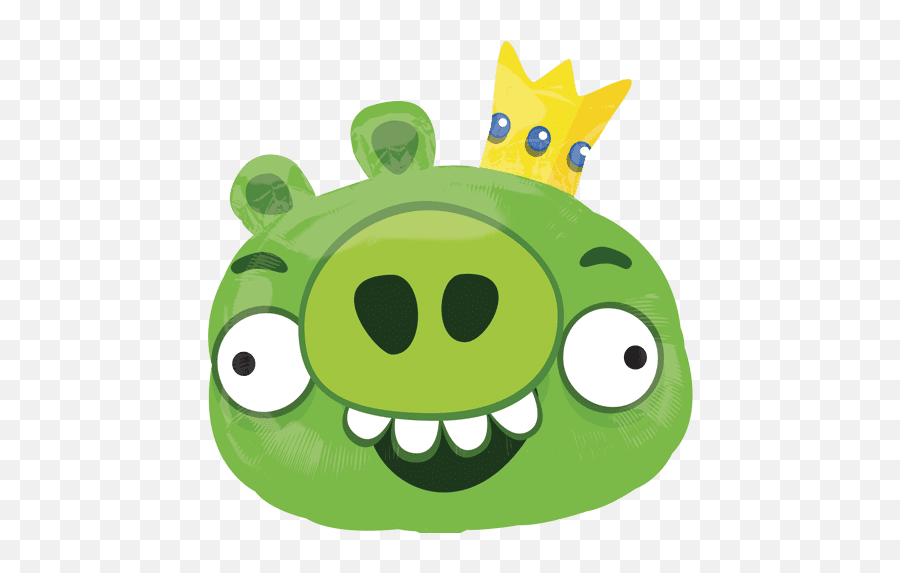 Kids And Teen Foil Balloons - Page 3 Angry Birds Pig Emoji,10094 Emoticon
