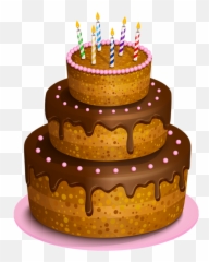 Birthday Cake Transparent Png Clip Art - Png Format Birthday Cake Png Hd Emoji,Candyland Emoji Themed Cake Ideas