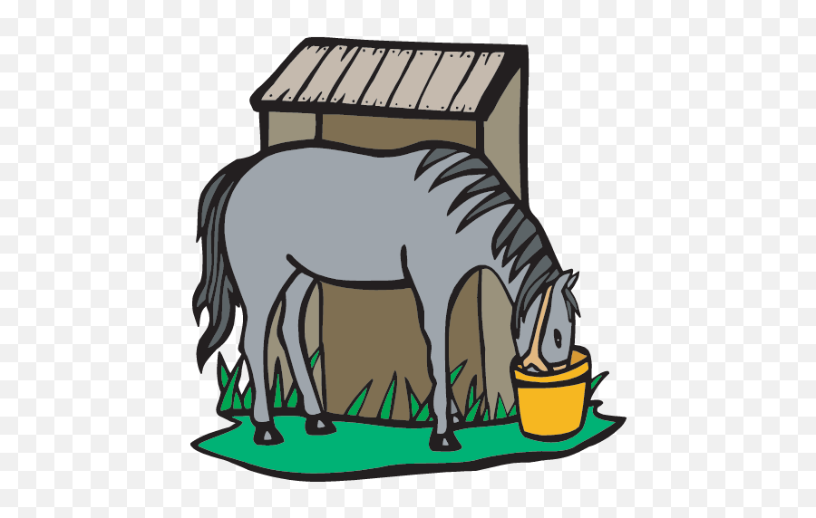 Idaho - Horse Eating Clipart Emoji,Horse Emotions Printable Encyclopedia