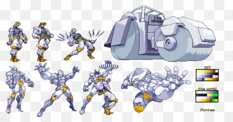 Jojo Star Platinum Requiem Fanart - Bmpultra Emoji,Sassy Stand Emoticon