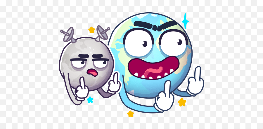 Vk Sticker 42 From Collection Parade Of Planets Download Emoji,Emoticon 42