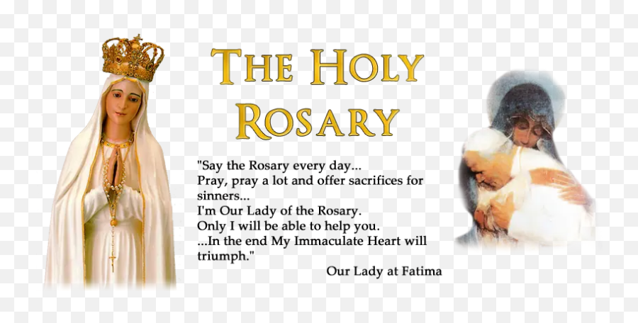 The Holy Rosary - The Powerful Prayer To Our Lady Emoji,Rosary Heart Emotion Meditations