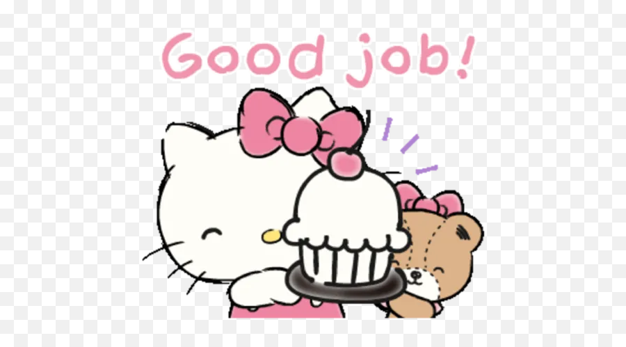 Hellokitty Pink By Eykarafiqah - Sticker Maker For Whatsapp Emoji,Wechat Hug Emoji