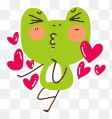 Frog By Brad Armstrong - Sticker Maker For Whatsapp Emoji,Sleepy Frog Text Emoji