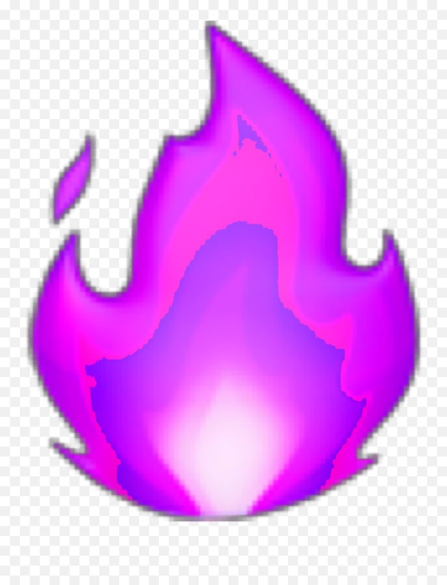 Fire Fireemoji Fire Emoji Moji - Cartoon Purple Fire Png,Money And Fire Emoji Background