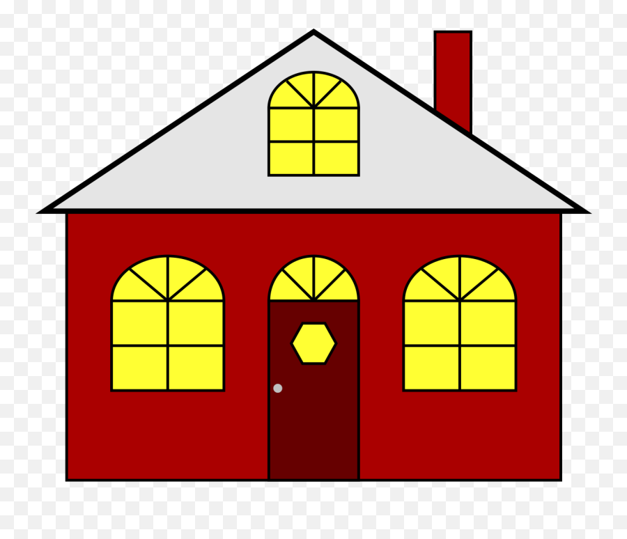 House Clipart Row House Row Transparent Free For Download - House With Lights On Drawing Emoji,Narwhal Emoji Copy And Paste