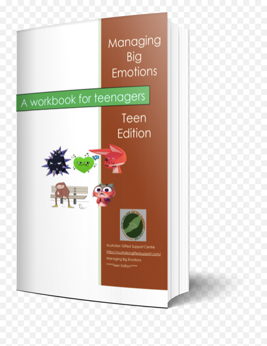 Teen Edition - Australian Gifted Support Centre Vertical Emoji,Emotions Workbook