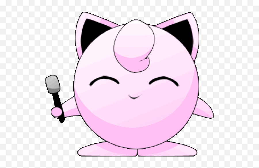 Pokemon Jigglypuff Gif Sticker - Happy Emoji,Jigglypuff Emoji