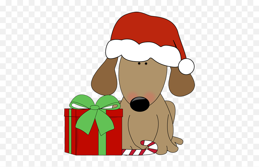 Free Christmas Dog Cliparts Download - Transparent Christmas Dog Clipart Emoji,Dog Emoticon Package Download Free