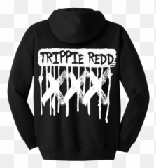Trippie Redd Xxx Back Hoodie - Trippie Redd Xxxtentacion Hoodie Emoji,Trippie Redd With Emojis Around Him