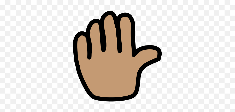Bye Cliparts - Waving Hand Gif Transparent Emoji,Hand Wave Emoji