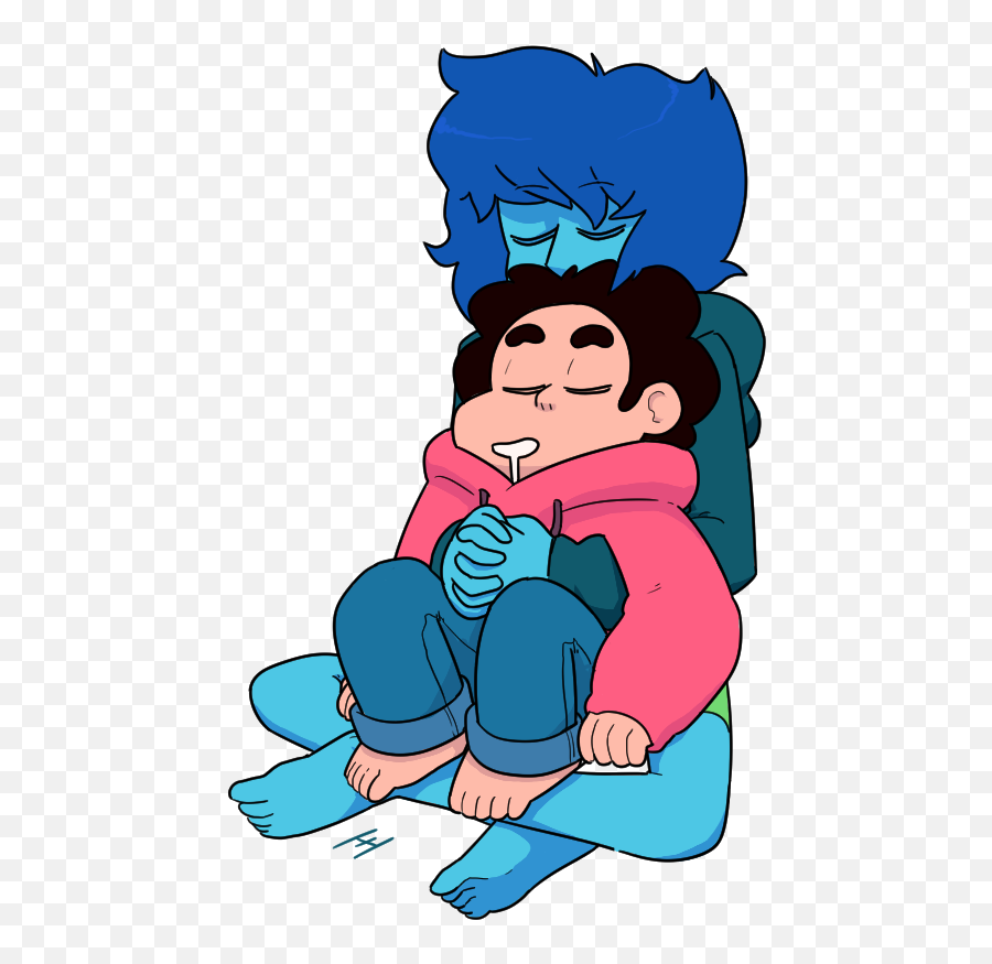 Sleeping Cuties - Lapis Lazuli Steven Universe Sleeping Emoji,Animation Facial Emotion Thumbnail