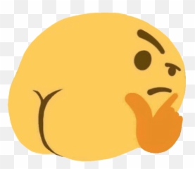 Cybersnek Nickknack - Thinking Emoji Butt Png,Emoticons Mitch Mcconnell
