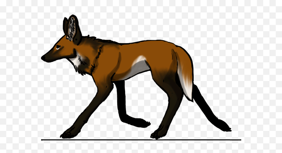 Maned Wolf - Gif Of Maned Wolf Emoji,Are Maned Wolves Show Emotions