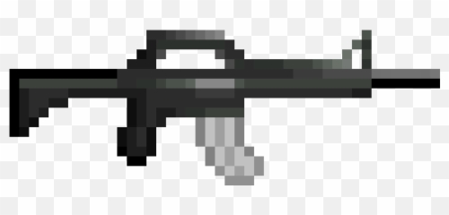 Unturned Pixel Art - Gun Pixel Art Png Emoji,Unturned Flag Emojis