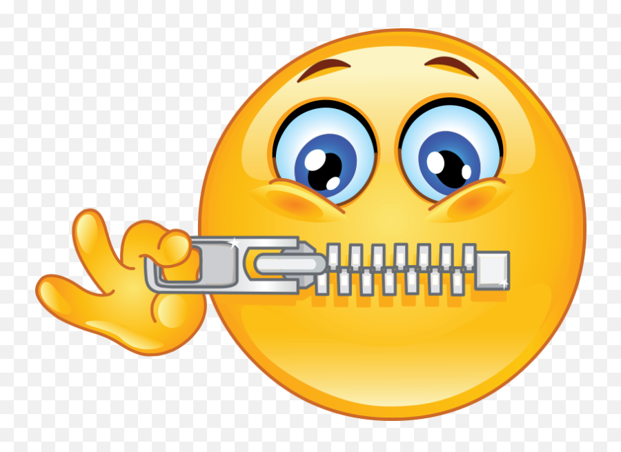 Funny Emoji Faces - Zip Your Lips Idiom,Jesus Emoji