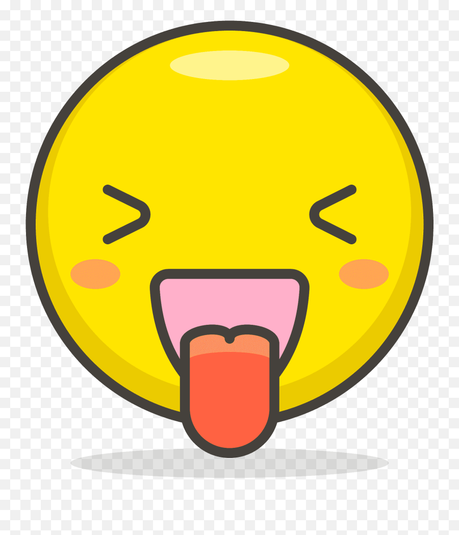 File040 - Winkingfacewithtonguesvg Wikimedia Commons Icon Emoji,Raspberry Emoji