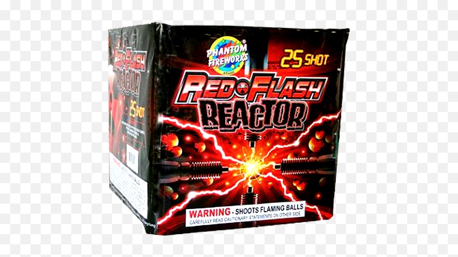 Phantom Fireworks Red - Flash Reactor 25shot Spectacular Firecracker Emoji,Phantom Emoticon
