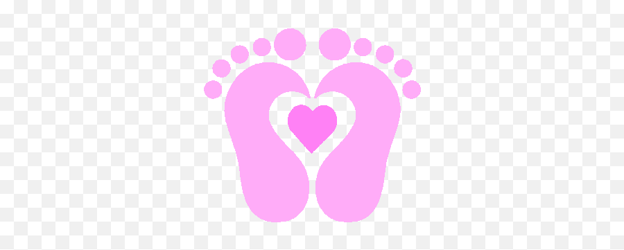 Baby Shower Baby Foot - Baby Girl Footprints Clip Art Emoji,Baby Feet Emoji