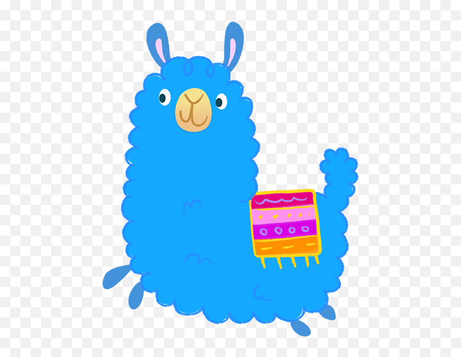 Pacca Alpaca Clipart - Full Size Clipart 5463393 Pinclipart Dot Emoji,Kniting Emojis