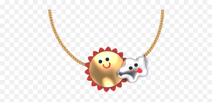 Cciki - Happy Emoji,Whatsapp Emoticons Necklace