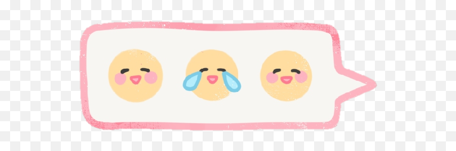 Kawaii Little Cute Soft Pastel Sticker By D A N - Dot Emoji,Japanese Emoji Smile