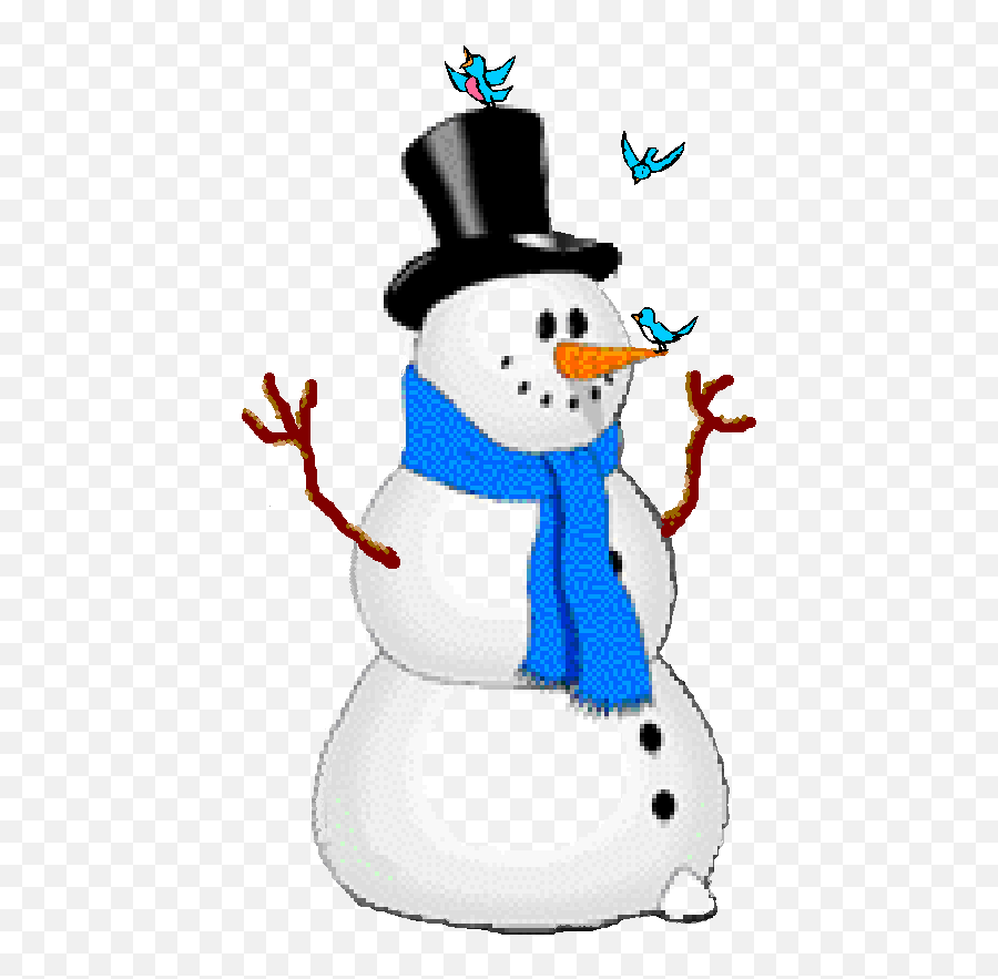 Snowman Animated Clipart - Snowman Animations Emoji,Shiverring Man Emoticon Animated