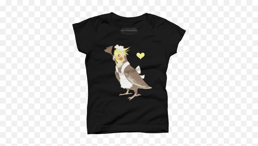 Best Girls T - Short Sleeve Emoji,Cockatiel Emoticon