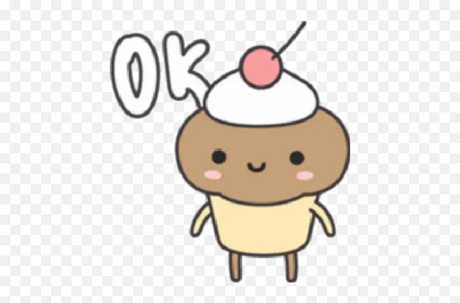 Sticker Maker - Cupcake Koko By Yessy Emoji,Emoticon Brujita
