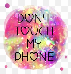Wallpaper Dont Touch My Phone Screen - Lock Screen Wallpaper Don T Touch My Phone Emoji,Lock Screen Emoji