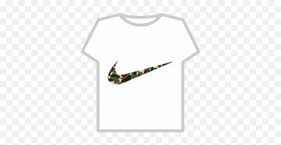 Nike T Shirt In Roblox - Crew Neck Emoji,Emoji Clothes For Sale