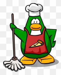Club Penguin Pizza Chef Clipart - Club Penguin Pizza Chef Emoji,Pizza Emoji Hat